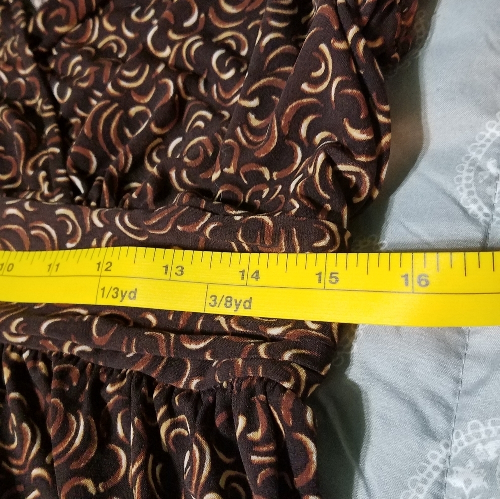 Motherhood Maternity Vneck Dress (E3-X) - Picture 7 of 8
